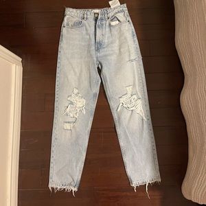 Classic mom fit Zara jeans NWT